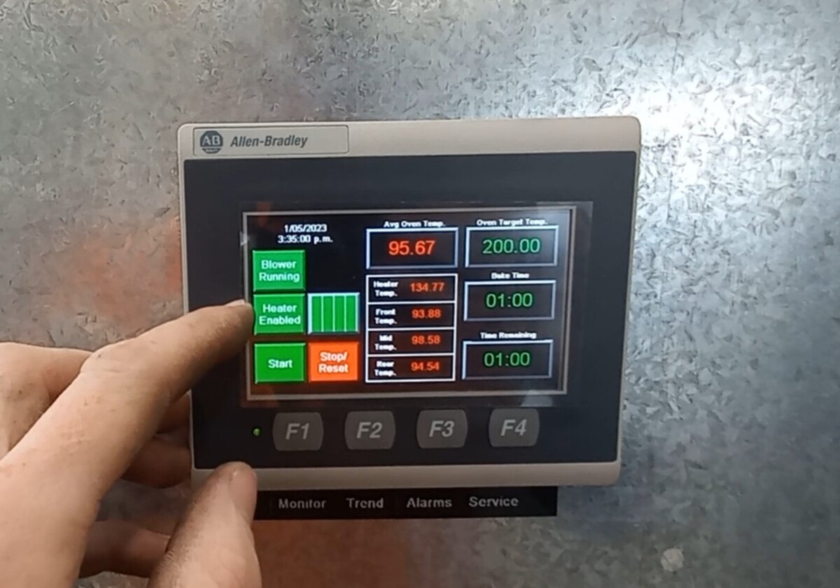 Industrial control interface
